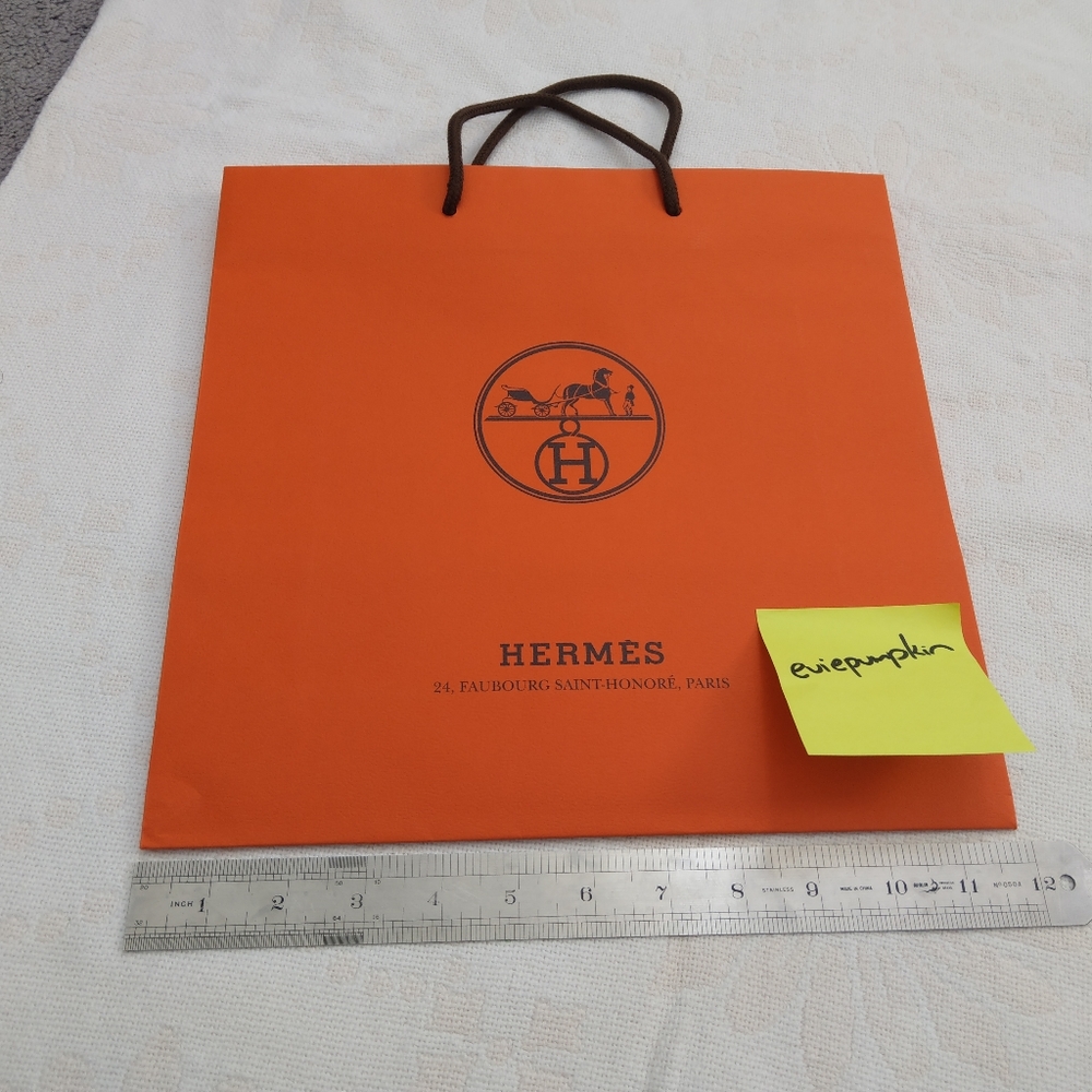 NWT Brand New Hermes Paper Shopping Bag